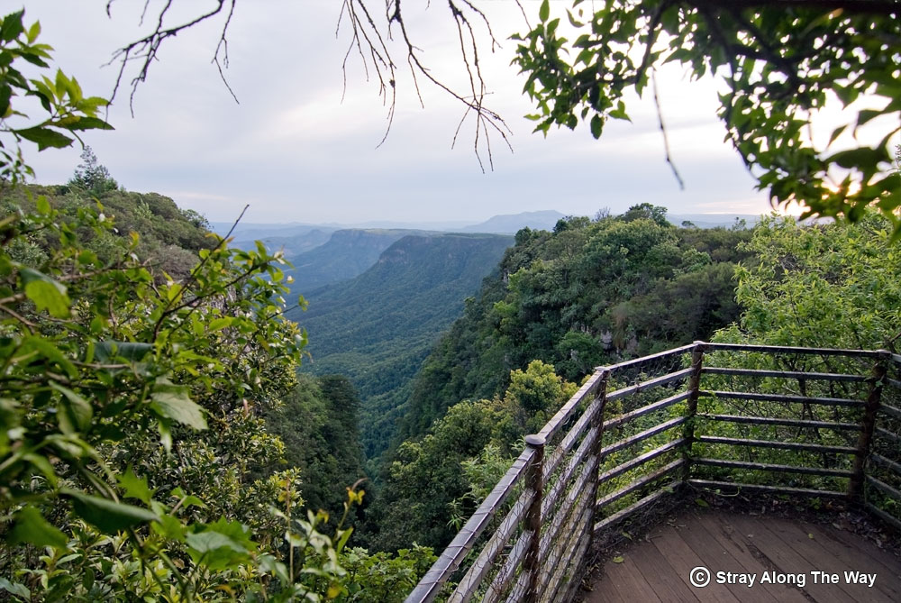 Scenic regional viewpoint